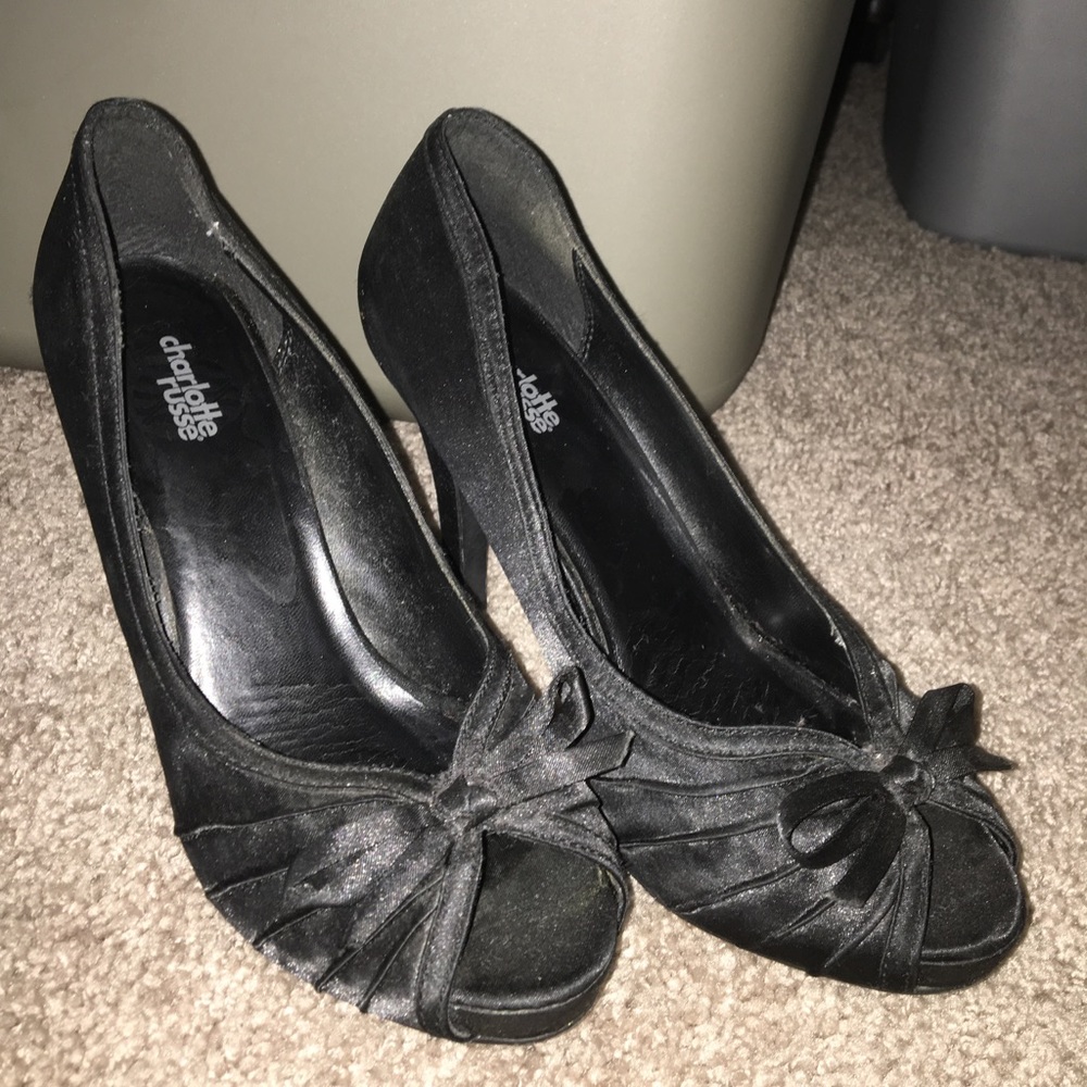 Fancy black dress shoes. size 7